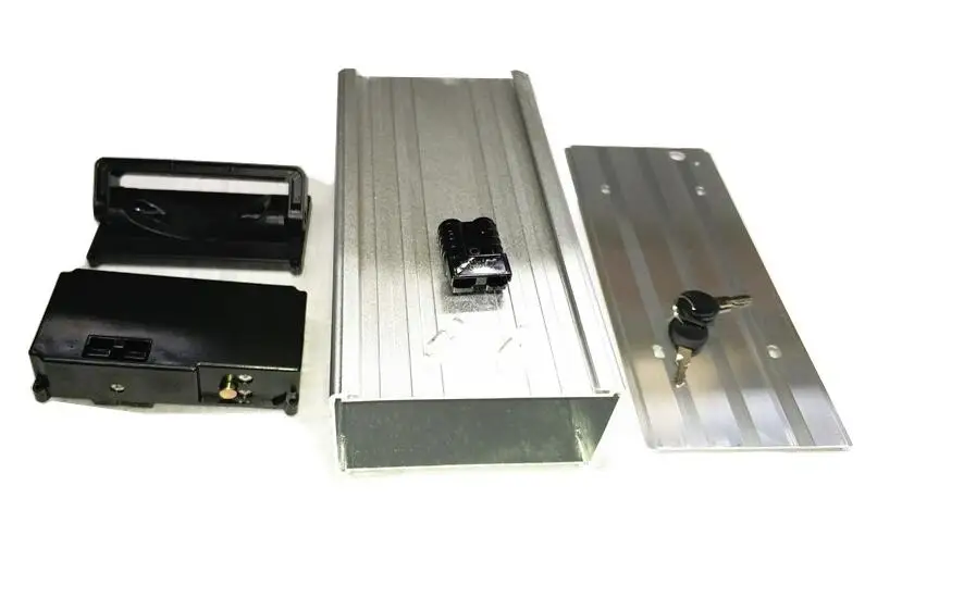 Задняя стойка стиль батарея алюминиевый корпус электрический велосипед