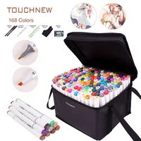touchnew manga 30 40 60 80 168 colors dual head art marker alcohol based markers sketch pen drawing art set for student manga