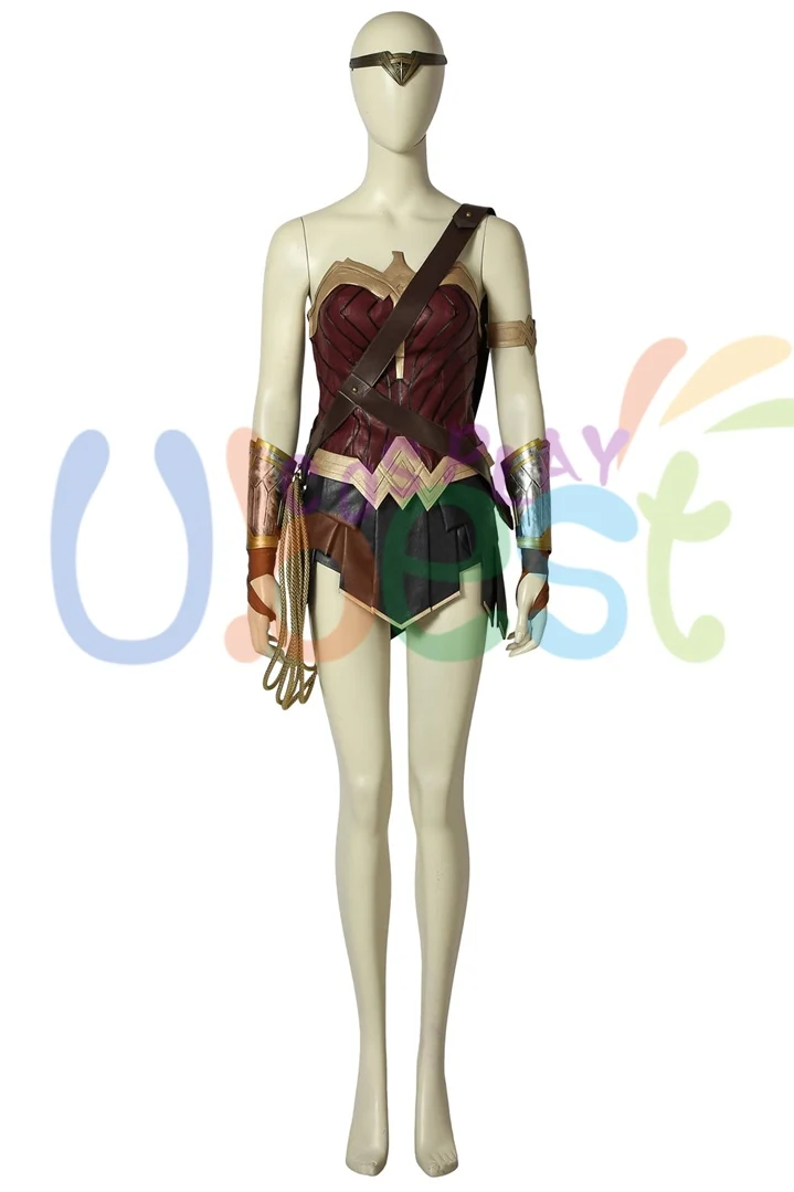 Justice League Wonder Woman Princess Diana женский косплей-костюм наряд на Хэллоуин