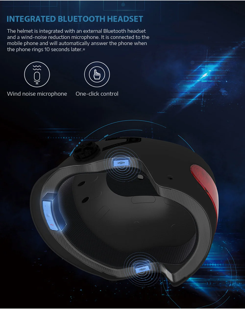 Xiaomi Smart4u E10 умный велосипедный шлем для шоссейного велосипеда шлем Bluetooth Мотоциклетный автоматический велосипедный шлем Велосипедное оборудование