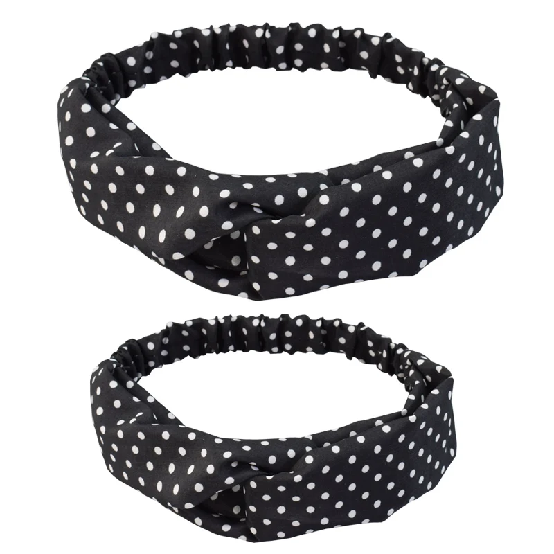 2 Шт./компл. Мать Дочь Точки Упругой Полосы Прекрасный Мама и дети соответствующие