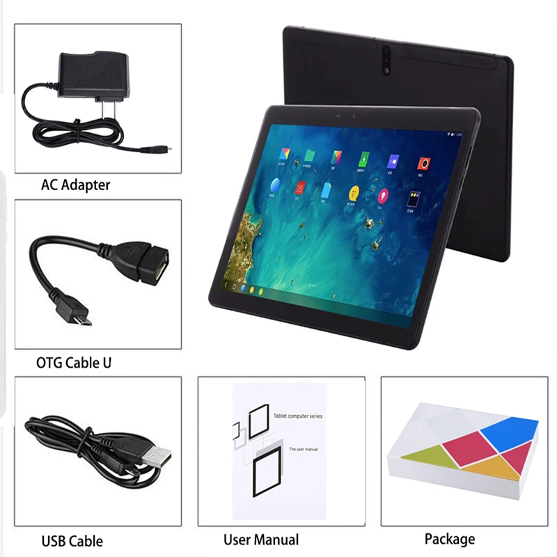 10 дюймовый Android 9 0 восемь ядер 4G + 64G планшетный ПК WiFi Bluetooth GPS IPS 2560x1600 дисплей Срок