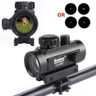 Bumlon тактический голографический 1x40 мягкий красный точечный Коллиматорный прицел для страйкбола прицел с зеленой точкой охотничий прицел с креплением 11 мм и 20 мм