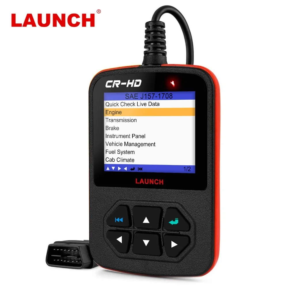 Устройство чтения кода LAUNCH Creader CR HD Heavy Duty Truck OBD2 диагностический инструмент