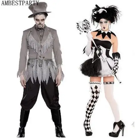 Горячая цирк животное тренер косплей костюм взрослый клоуна на Хеллоуин костюмы