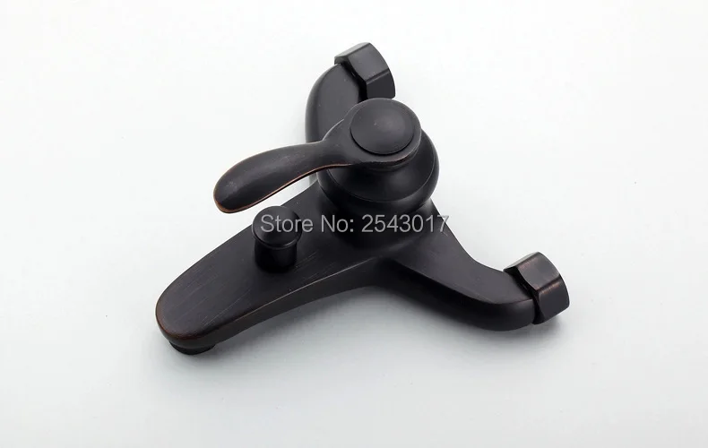 Смеситель для душа ZR031 черный с ручной душевой кабиной одной ручкой |