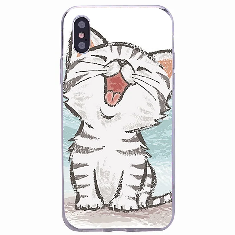 Чехол для iphone 8 плюс роскошный мягкий ТПУ чехол с Минни рисунком 7 Plus x 5 5S se 6 6s