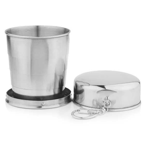 220ml Telescopic Travel Mug Stainless Steel Cups Flexible Folding Portable Travelling Tea Cups/Wine Coffee Drinkware | Дом и сад