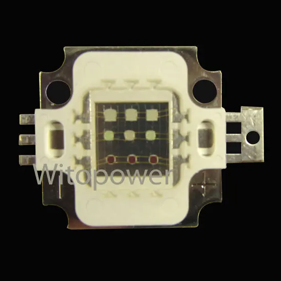 Бесплатная доставка 10 Вт RGB Высокая мощность LED красный зеленый синий чип