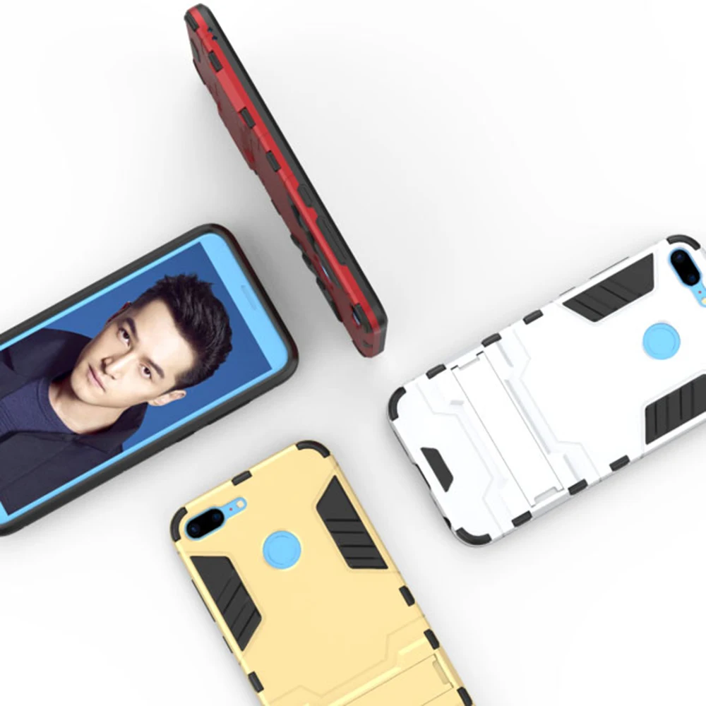 Чехол ZGAR для Huawei Honor 9 Lite чехлы мобильных телефонов с подставкой жесткие