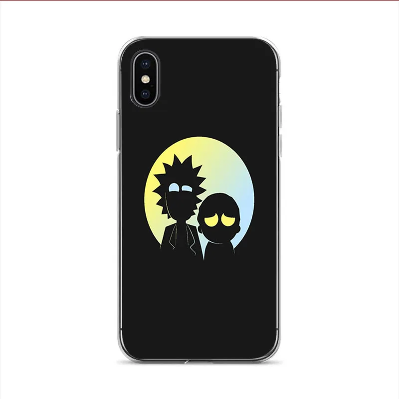 7 IMIDO family Love Рик и Морти funda мягкий пластиковый чехол для Apple iPhone X 6 6plus 6s 5 5S 7 8plus xr xs xsmax чехол - Цвет: 7