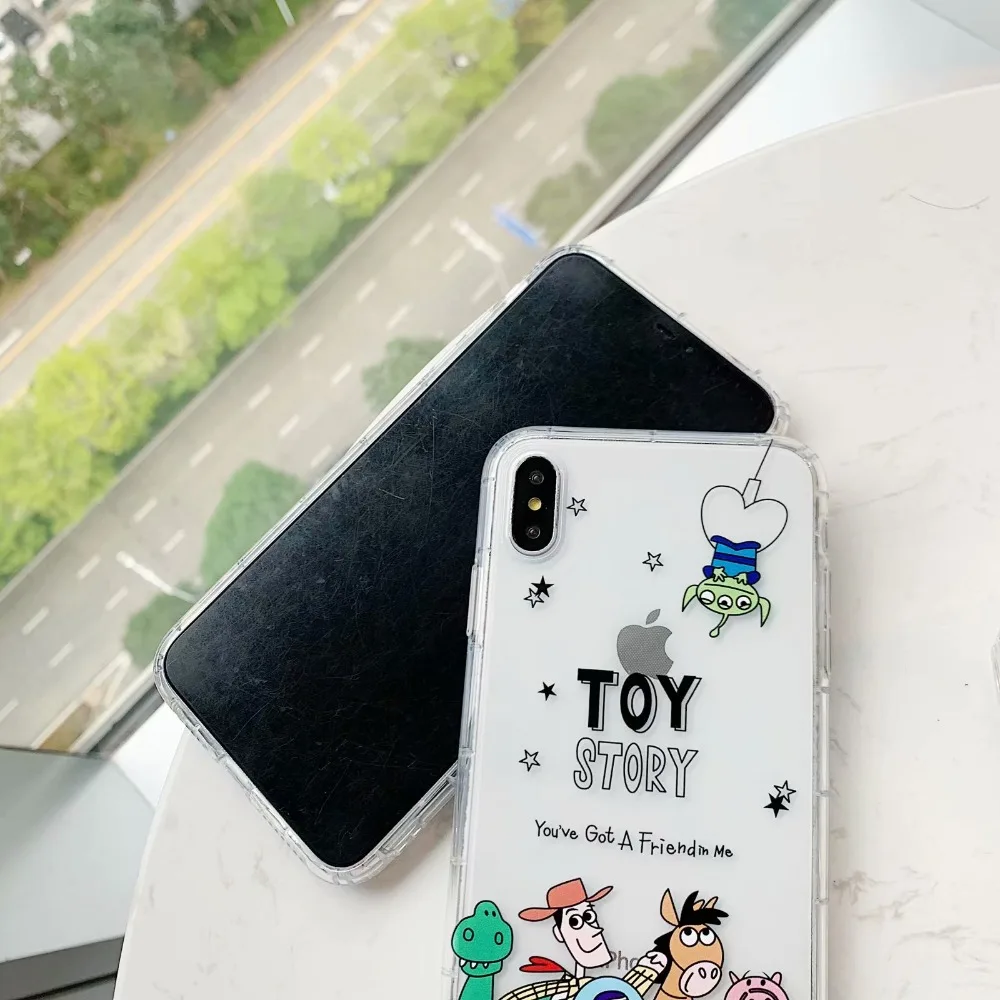 Прозрачный силиконовый чехол ORYKSZ для iPhone 6 6s 8 X XS MAX XR 7 ударопрочный прозрачный