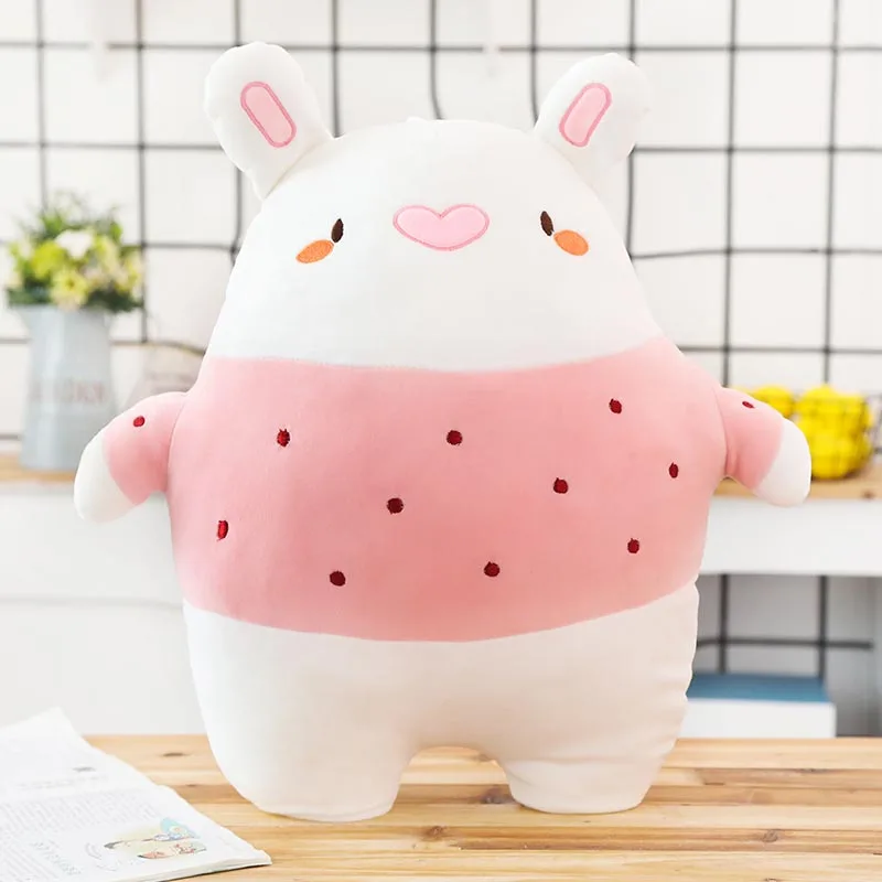 Супер мягкая мультяшная игрушка с животными Милая кошка панда Медведь Кролик