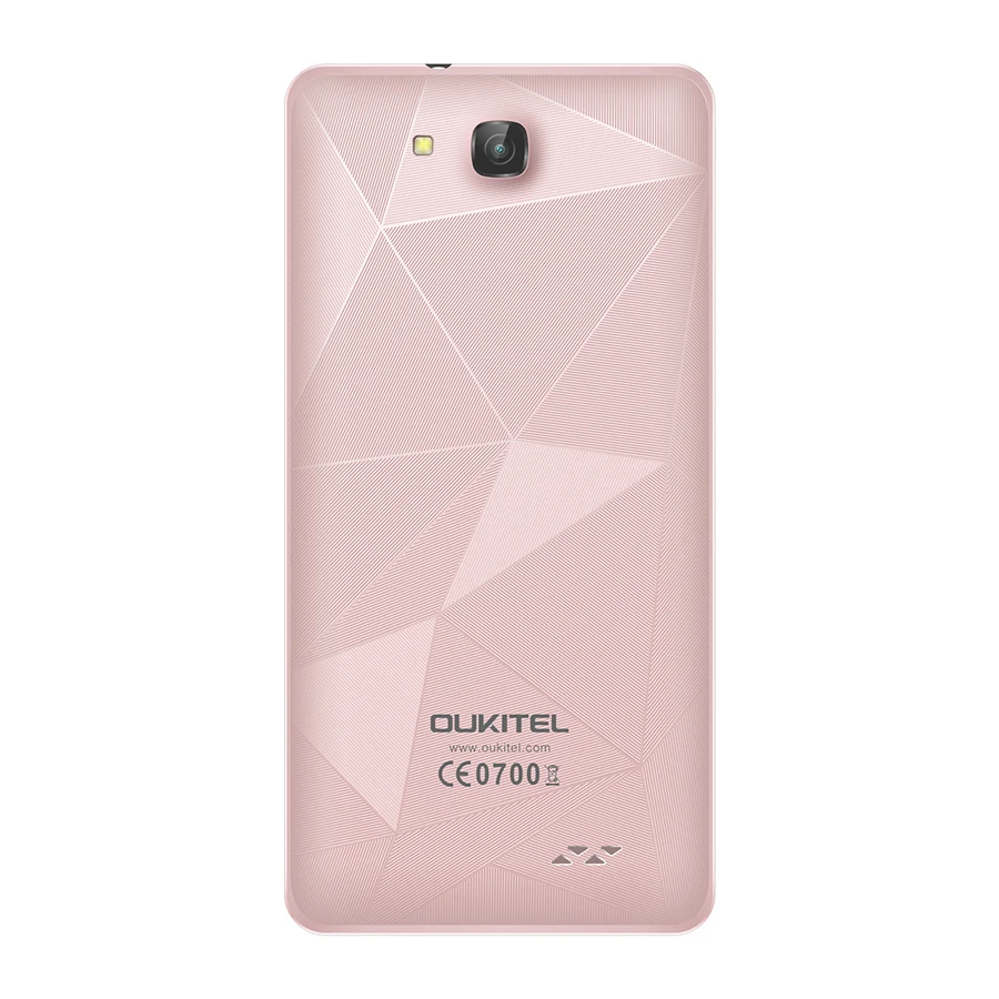 Оригинальный Oukitel C3 мобильный телефон 5 0 дюйма 1280x720 Android 6 mt6580 четыре ядра 1 3 ГГц 5.0MP