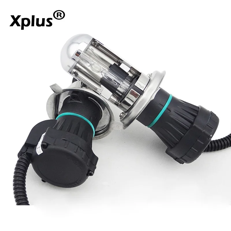 Xplus H4 HID Биксеноновая Лампа 6000k 8000k H4h/l 12V 35W55W H4 сменная фара 3000k 4300K 5000K 12000k для автомобильных фар