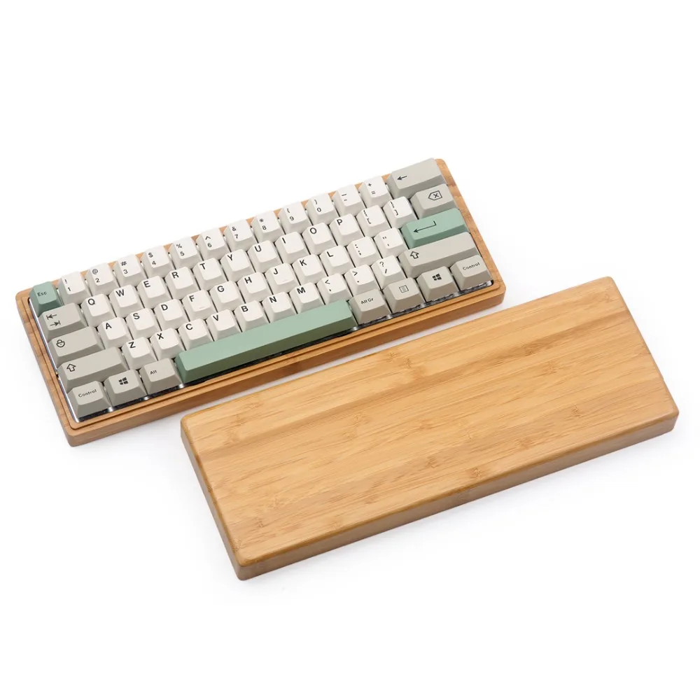 Бамбуковый деревянный ящик для GH60 DZ60 XD60 60% макет механическая