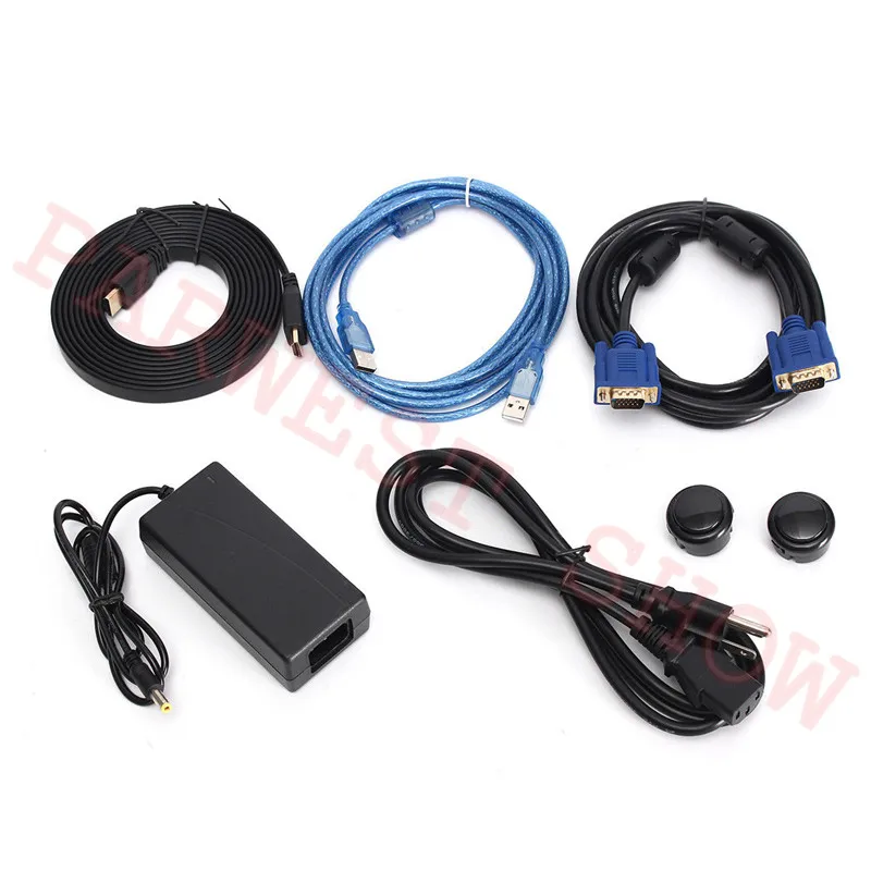 3D Pandora 2448 в 1 аркадная игровая консоль Figthing Stick с кнопкой 2500 В 1 печатная плата для 2 игроков домашняя аркадная машина