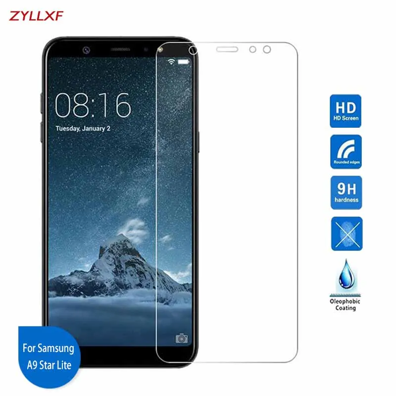 Для Samsung Galaxy A9 Star Lite закаленное стекло Премиум Защитная пленка 9H 2 5 защитная на