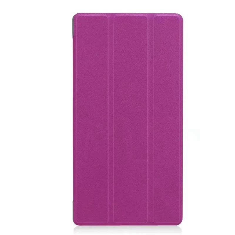 pur Тонкий Магнитный чехол из искусственной кожи для lenovo tab 4 8 Plus TB-8704x TB-8704F чехол для планшета Для lenovo tab 4 8 plus Чехол+ пленка+ ручка - Цвет: pur