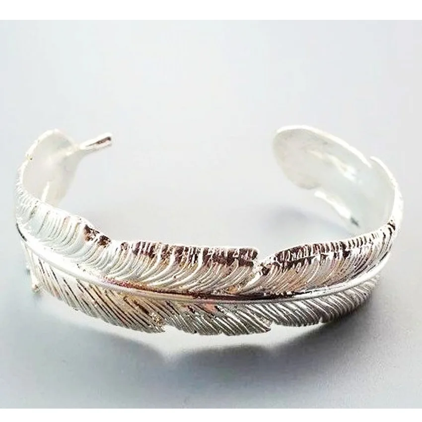 

Fashion Feather Bangle, Adjusted Fashion Bangles Copper Material Accessories