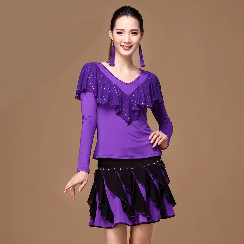 Новый костюм для пожилых людей большого размера танцевальное платье женская
