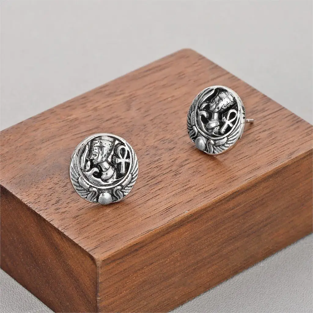 Винтажные египетские серьги Kinitial старинное крестообразное искусственное