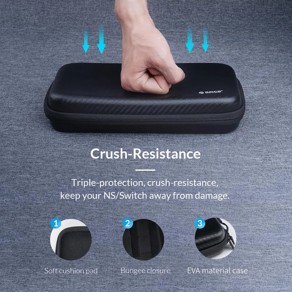 Сумка ORICO Storgae для переключателя портативный чехол usb-кабеля аксессуары