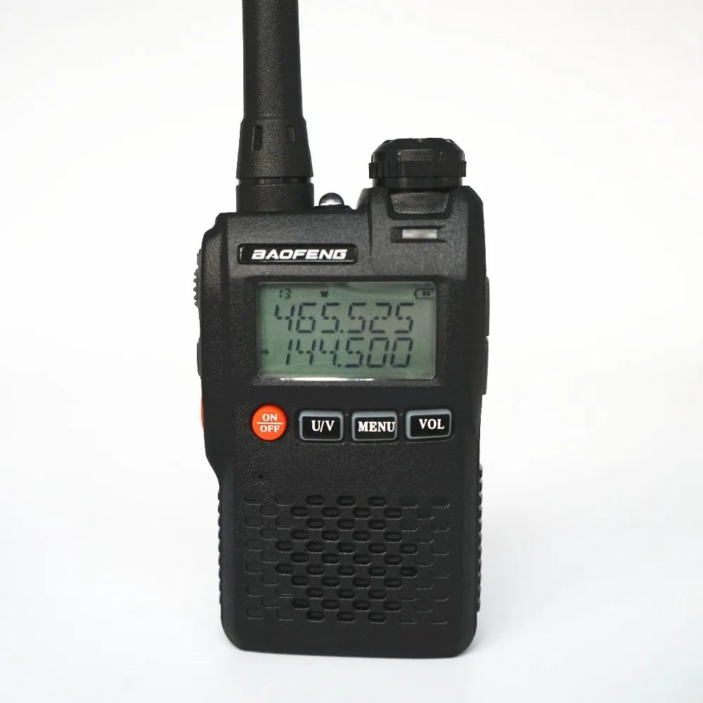 Baofeng Walkie Talkie UV-3R 136-174/400-470 MHz портативный CB радио UV 3R Plus мини двухдиапазонный ЖК-радиоприемник