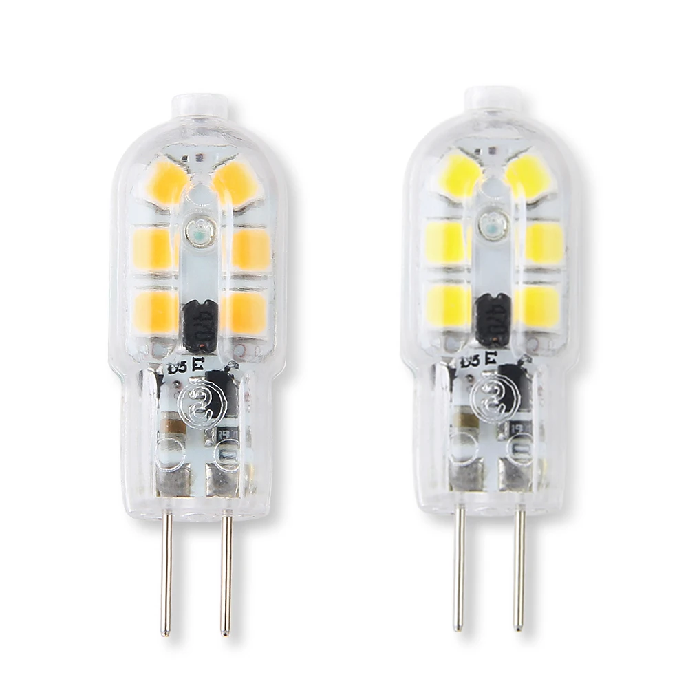 Сменная галогенная Светодиодная лампа G4 SMD 220 2835 В переменного тока/12 постоянного