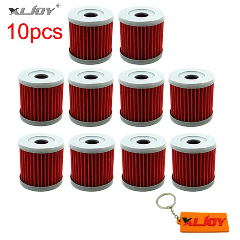 XLJOY 10x масляные фильтры для Suzuki DRZ 400 400E 400S 400SM LTZ400 LTR450 LTZ LTR 450 QUADRACER ATV внедорожный