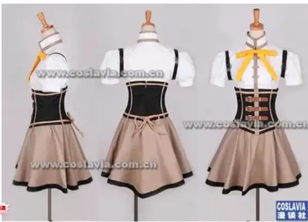 

Аниме Puella Magi Madoka Magica Косплей Tomoe Mami Косплей Костюм Хэллоуин