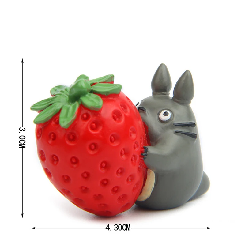 4 шт. фигурки Totoro клубника|Игровые и трансформеры| |