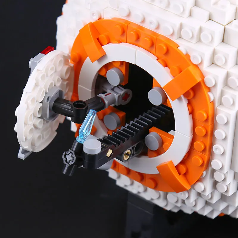 05128 Star Toys Wars Double bb8 робот совместим с новыми 75187 комплектами детские конструкторы детские игрушки «сделай сам» подарки на день рождения для мальчиков
