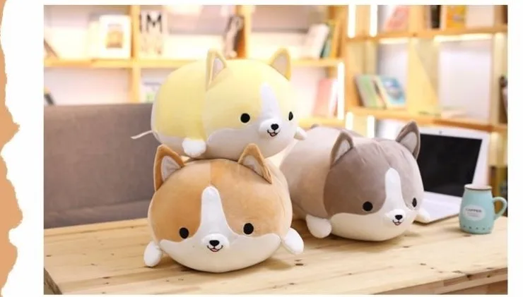 1 шт. 35/55 см Мягкие Плюшевые Kawaii толстый Косплей Shiba «Лисья Секретная служба»(Inu и собаки из мультфильма, подушка для детей girlfreind подарок на день рождения