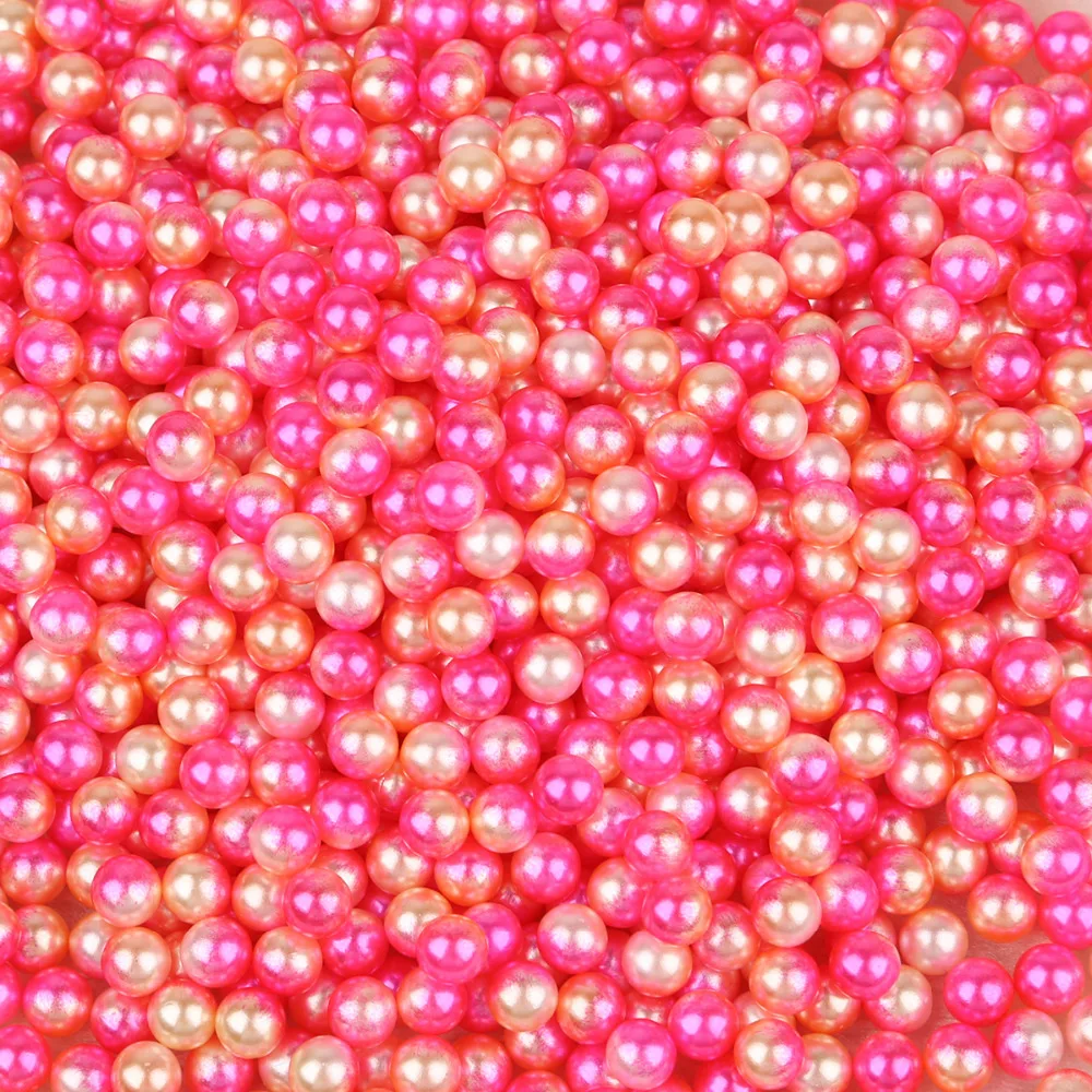 500Pcs/lot Multi Color 4MM No Hole ABS Pearl Loose Round Beads For DIY Colorful Jewelry Making Handcraft Wedding Decorations | Украшения и