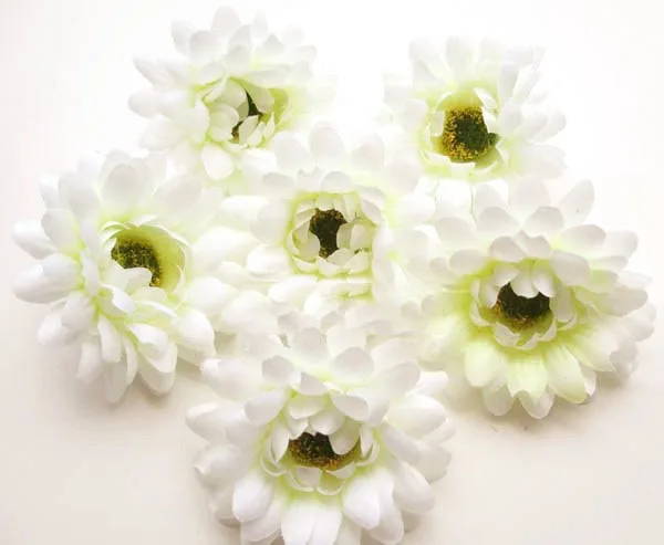 Искусственные головки цветов Западная Хризантема имитация шелковых