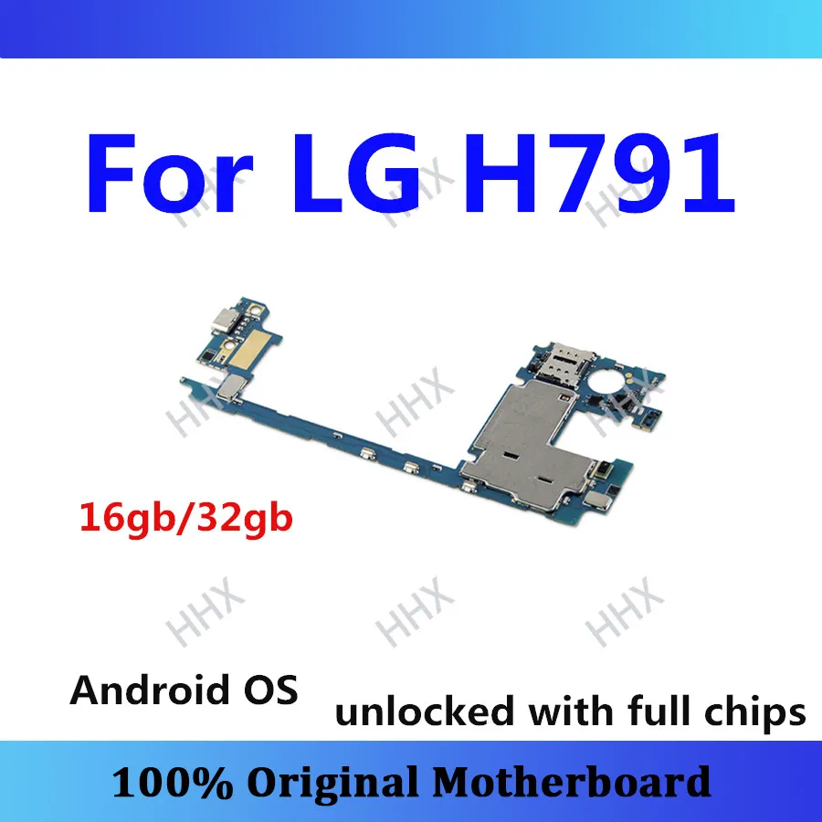 Разблокированная материнская плата для LG Nexus 5X H791 материнская плата 16 Гб/32 ГБ с полным чипом Android обновленная материнская плата H791 панель/карта