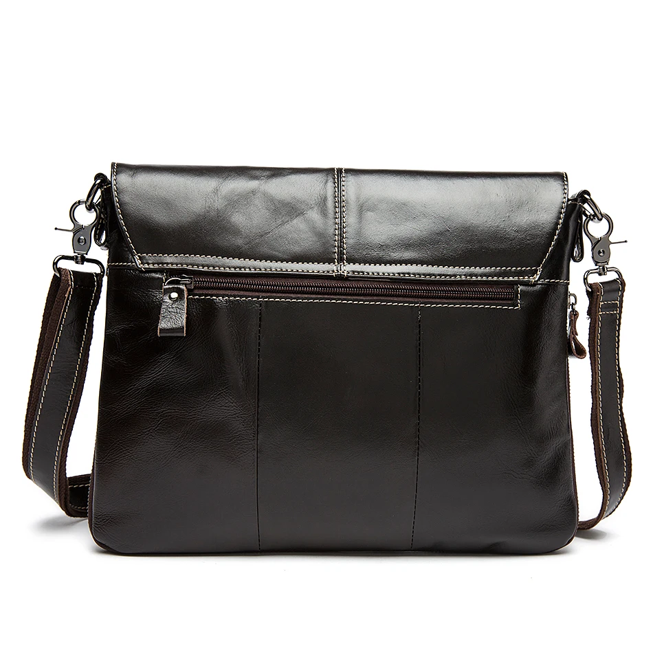Genuine Leather Shoulder Business Messenger Women Men Bag Crossbody Briefcase For Document Office Handbag Male Female Portafolio