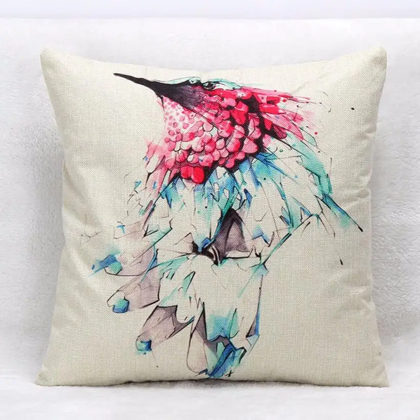 Ouneed животного живописи тушью Чехол подушки диван Чехлы Home Decor | Дом и сад