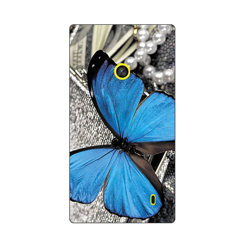 Милый Модный цветочный чехол для Nokia Lumia 520 521 525 526 чехлы с рисунком телефона Fundas