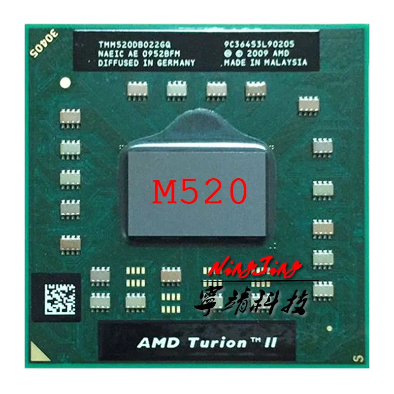AMD Turion II Двухъядерный мобильный процессор M520 2 3 ГГц двухъядерный с двойной