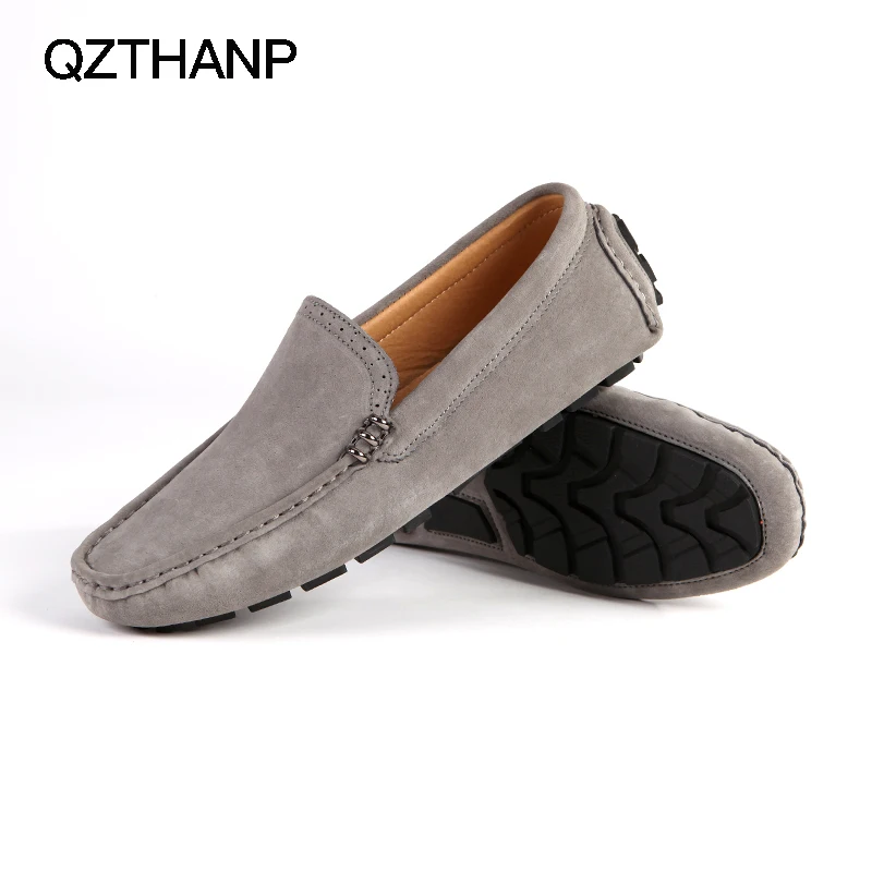 

QZTHANP Men's Shoes Drivings Fashion Casual Leather Shoes Men Loafer Mocassin Homme Male Adult Shoes Spring Autumn Shoes Men