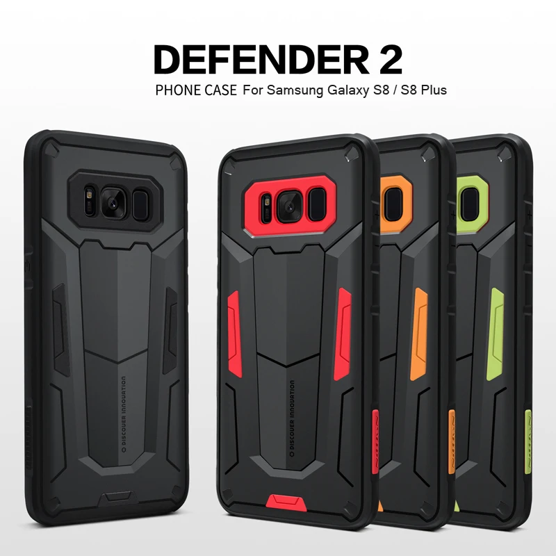 Чехол для Samsung Galaxy S8 Plus задняя крышка Nillkin Defender 2 ультра тонкий защитный чехол из
