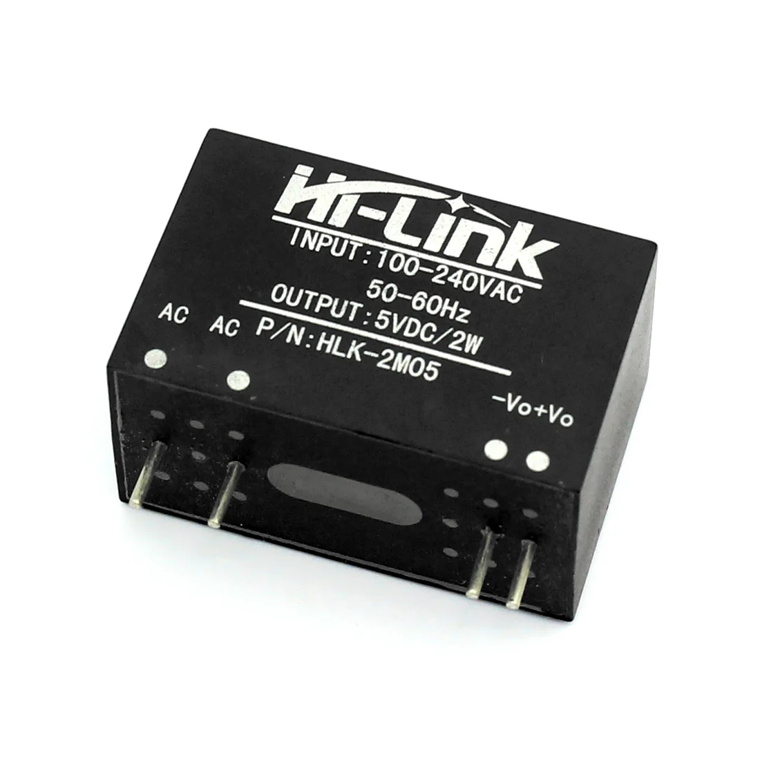 HLK-2M05 AC DC 100 - 240V до 5V 2W понижающий изолированный модуль питания преобразователь