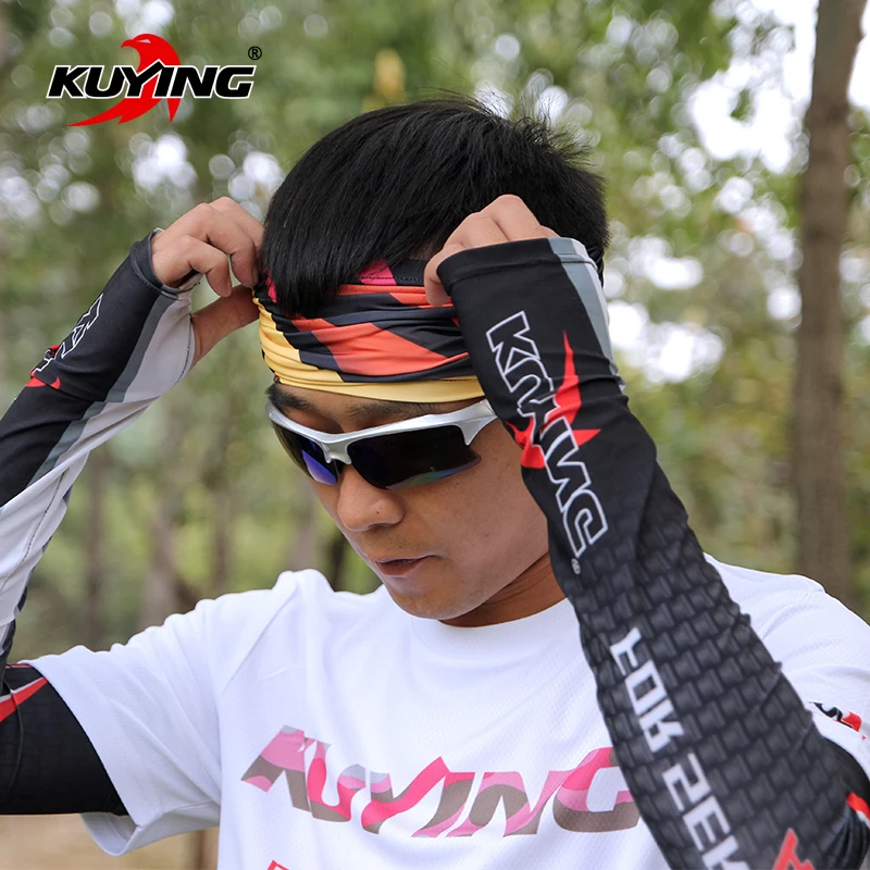 KUYING Cycling Fishing Ice Rayon Face Mask Outdoor Headband Windproof Sports Neck Warmer Skull Headwear Scarf Cover New |