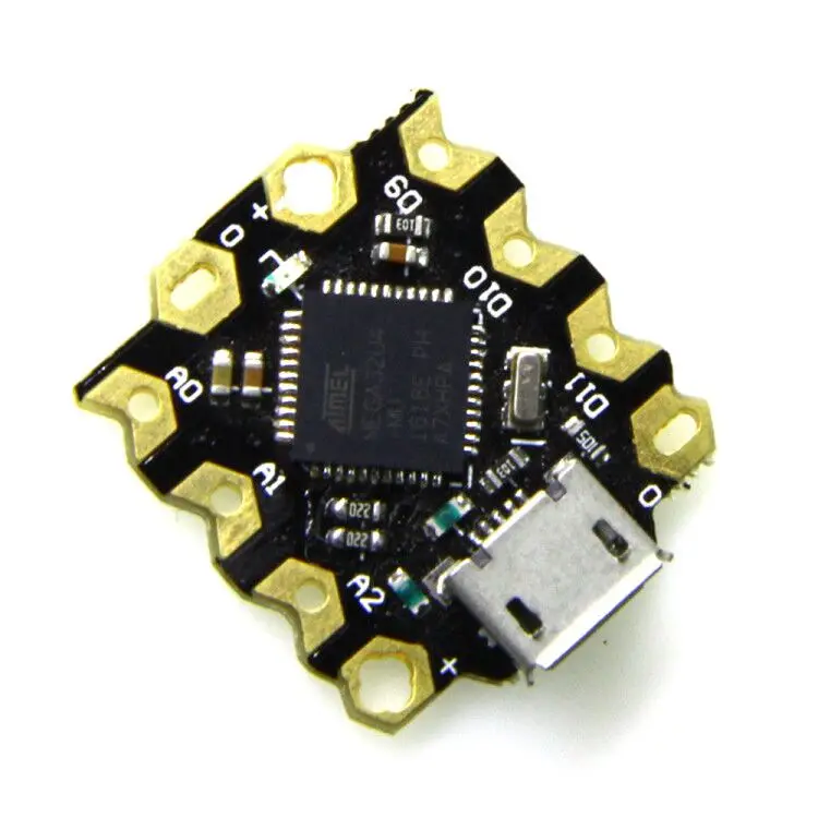 Контроллер Жук Leonardo ATmega32U4 для Arduino 1 шт. размер монеты|arduino arduino|arduino atmega32u4arduino 32u4 |