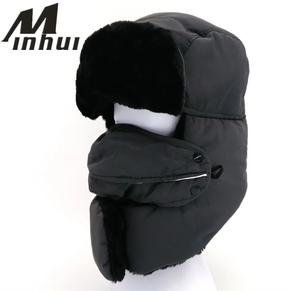 Новинка зимняя шапка-ушанка Minhui Русская Шапка-ушанка | Аксессуары для одежды