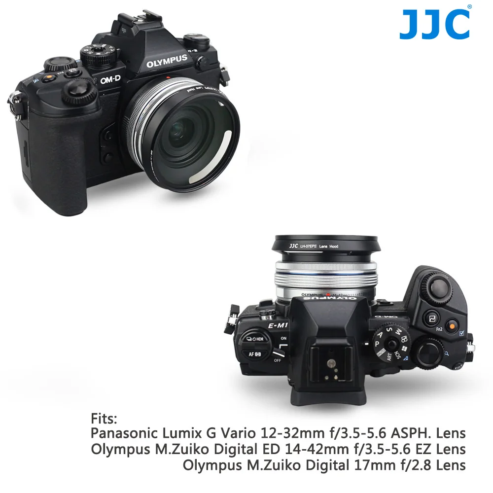 Металлический объектив JJC Φ 58 мм для Olympus M.Zuiko Digital ED 14 42 f/3 5 6 EZ/ 17 f/2 8 объектив|lens