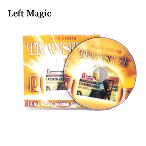 Магические трюки TRANSFUZE от Питера эджинка (DVD и трюк), магические трюки для съемки крупным планом, уличная карточка, Билл, волшебные трюки, иллюзии менталиса