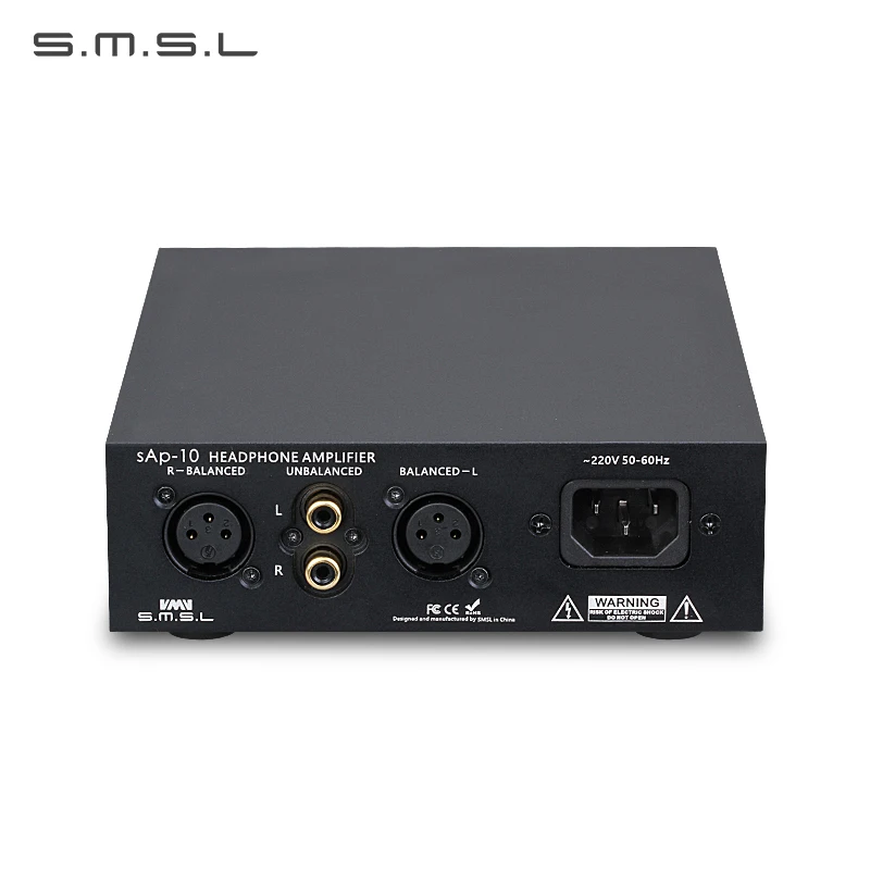 SMSL SAP 10 сбалансированный Настольный усилитель для наушников поддерживает XLR
